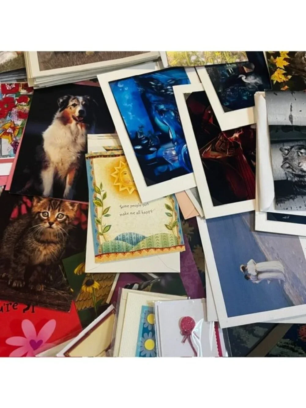 Blank Greeting Card Lot Assorted